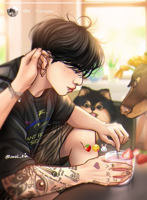 With you | (Jimin) X 하성운 on Twitter: ""Wanna make the most out of this weekend And there's no one else I'd rather spend it with🎶" #taekook… " Smol Kia, Cottagecore Icons, Vkook Fanart, Bts Concept Photo, Bts Vkook, Taehyung Jungkook, Bts Chibi, Foto Jungkook, Bts Fanart