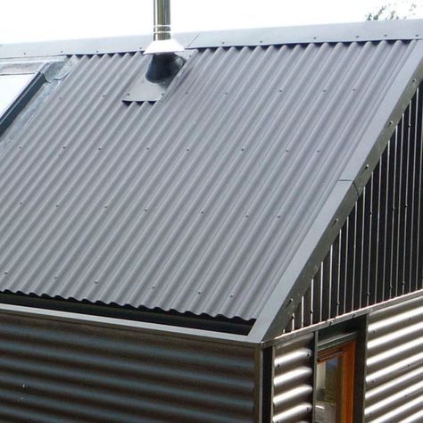 Mabati House, Corrugated Roof, Corrugated Sheets, Corrugated Roofing, Container Ideas, Old Garage, Roofing Sheets, Fiber Cement, Roof Detail