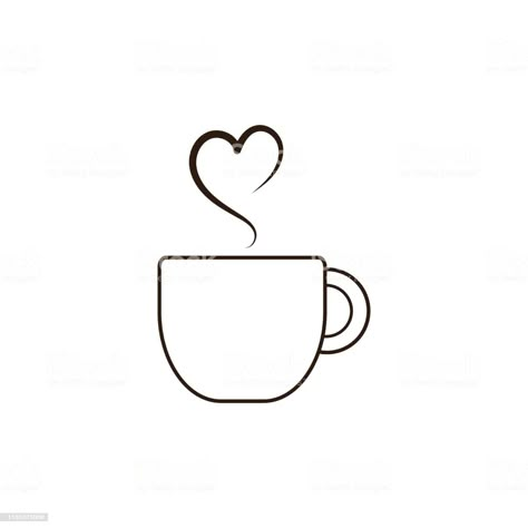 Coffee Simple Drawing, Simple Coffee Mug Tattoo, Coffee Drawing Simple, Teacup Drawing Simple, Coffee Doodle Art, Simple Tea Cup Drawing, Coffee Doodles, Coffee Doodles Simple, Coffee Mug Drawing Simple