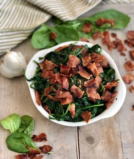 Balsamic Spinach, Balsamic Vinegar Recipes, Paleo Kitchen, Cooking Spinach, Paleo Sides, Balsamic Recipe, Roasted Brussel, Sauteed Spinach, Super Easy Recipes