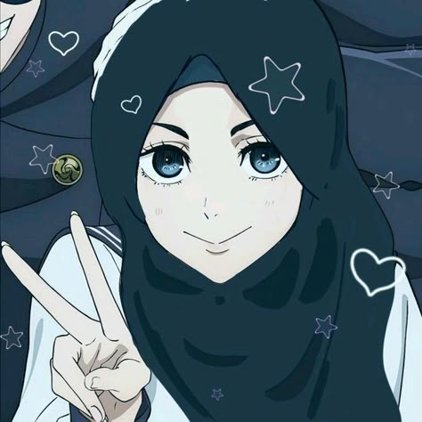 Hijab Anime Pfp, Halal Pfp, Hijab Pfp, Muslim Pfp, Islamic Anime, Stay Halal, Hijab Anime, Anime Hijab, Images Kawaii