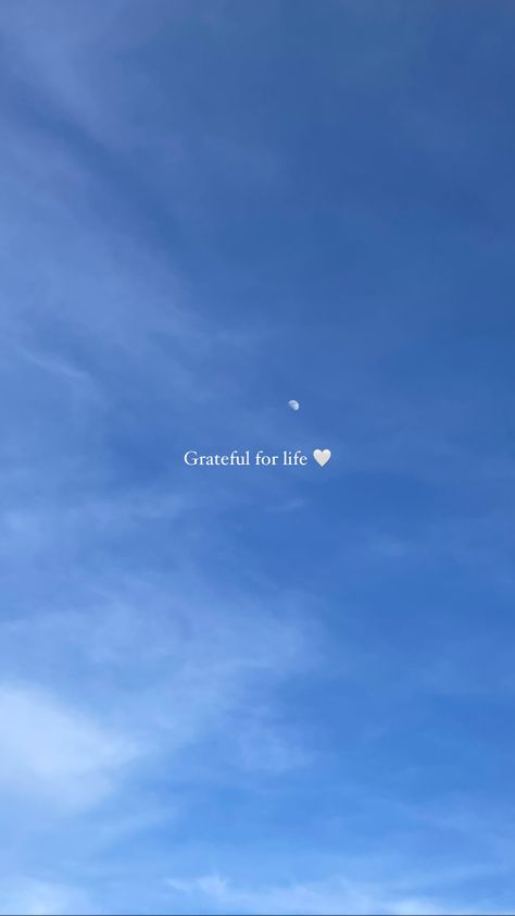 Grateful Wallpaper, Grateful For Life, Thought Catalog, Iphone Photography, Android Wallpaper, For Life, Blue Sky, Iphone Wallpaper, Iphone