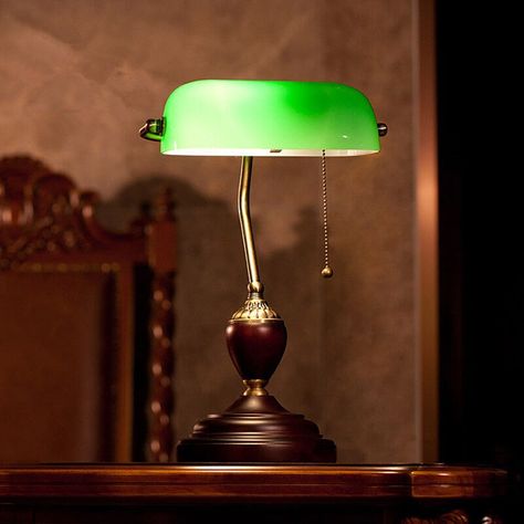 Banker Desk Lamp Adjustable Office Table Lamp Room Table Lights Home Table Light | eBay Library Lamp, Bankers Desk Lamp, Old Shanghai, Table Lamp Office, Vintage Bank, Bankers Lamp, Wood Table Lamp, Bedside Desk, Green Lamp