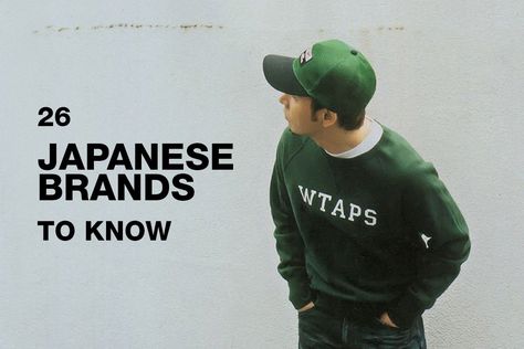 We've rounded up a comprehensive list of the 26 best Japanese brands you need to know, some of which are widely-known and others more obscure. Japanese Brands Fashion, Japanese Fashion Brands, Japan Fashion Street Men, Fashion Principles, Japanese Streetwear Mens, Japan Clothing, Japanese Clothing Brands, Japanese Mens Fashion, Clothes Brands