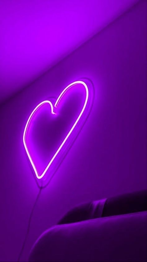 Purple Aesthetic Neon Signs, Purple Aesthetic Neon, Neon Core, Hannah Aesthetic, Purple Neon Sign, Coco Puffs, Black And Purple Wallpaper, Purple Valentine, Purple Aesthetic Background