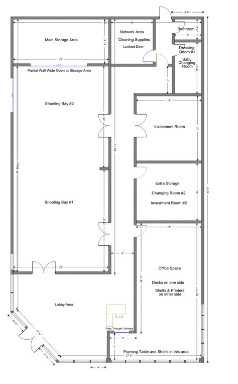 blue print idea Photography Studio Plans Layout, Dance Studio Plan Architecture, Photo Studio Floor Plan, Photography Studio Layout Plan, Dance Studio Floor Plans, Photography Studio Floor Plans, Film Studio Design Architecture, Warehouse Photography Studio, Photo Studio Layout