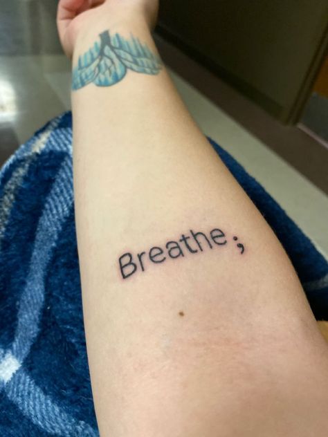 Stop Overthinking Tattoo, Anxianity Tattoo, Tattoos For Aniexty For Women, Anexity Tattoo, Skin Pictures, Meaningful Word Tattoos, Latin Quotes, Neck Tattoos Women, Mommy Tattoos