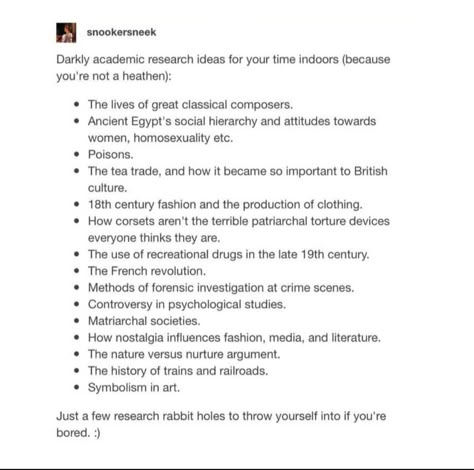 Research When Bored, Things To Research When Bored, Dark Academia Tips, Things To Research, Dark Academia Study, Dark Academia Things, Chaotic Academia Aesthetic, Dark Academia Guide, Dark Academic