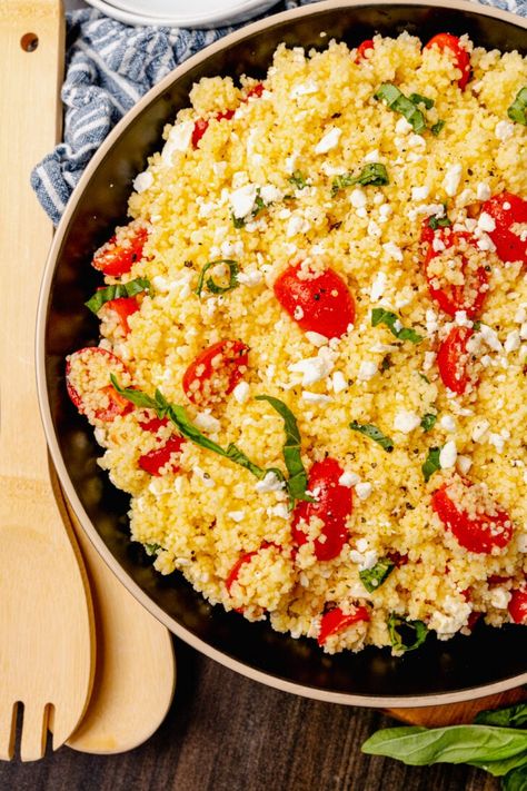 Sauteed Tomatoes, Couscous Salad Recipes, Tomatoes And Feta, A Southern Soul, Salad With Tomatoes, Fresh Tomato Recipes, Feta Recipes, Couscous Recipes, Couscous Salad