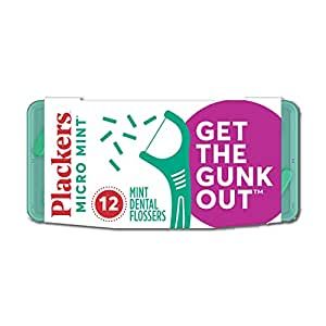 Amazon.com : Plackers Micro Mint Dental Floss Picks with Travel Case, 12 Count (Color may vary) : Travel Case Plakers : Health & Household Dental Floss Picks, Floss Picks, Plaque Removal, Dental Floss, Oral Hygiene, Teeth Cleaning, Oral Care, Dental Care, Travel Case