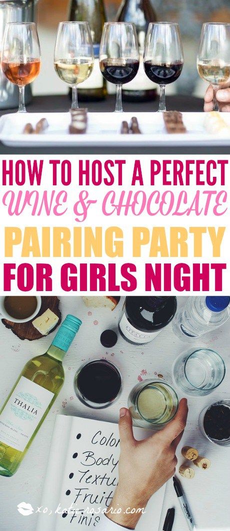 Who doesn't love wine and chocolate but together that’s just magic!GIRLS NIGHT IN WINE & CHOCOLATE TASTING PARTY #DIY #girlsnightin #winetasting #chocolate #DIYparty #winepairings Chocolate Tasting Party, Wine And Chocolate Pairing, Wine And Chocolate, Chocolate Tasting, Diy Tips And Tricks, Wine Ideas, Wine Chocolate, Wine Teacher, Chocolate Pairings