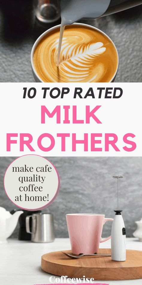 Froth Milk At Home, Coffee Brewing Methods, Espresso At Home, Coffee Hacks, Electric Milk Frother, Best Coffee Maker, Coffee Menu, Milk Foam, Reusable Coffee Cup