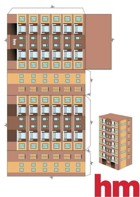 Paper City Printable, Paper Models House, Cube Template, Paper House Template, Japan Crafts, House Template, Cardboard Box Crafts, Tabletop Rpg Maps, Classroom Art Projects