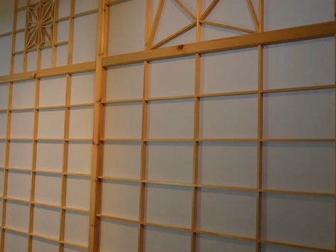 Make a Pair of Shoji (Japanese Sliding) Screens : 12 Steps (with Pictures) - Instructables Shoji Paper, Shoji Screens, Shoji Screen, 12 Steps, End Grain, Mortise And Tenon, Fix You, Lattice, Geometric Pattern