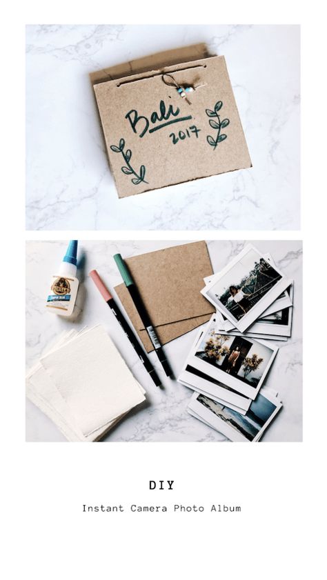 Diy Polaroid Book, Polaroid Album Diy, Instax Crafts, Polaroid Gift Ideas Boyfriend, Polaroid Album Ideas, Polaroid Crafts, Cute Anniversary Ideas, Poloroid Pictures Ideas, Instax Ideas