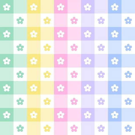 Gingham Pattern Background, Rainbow Pattern Design, Pink Daisy Flower, Boys Shirts Pattern, About Rainbow, Diy Room Decor For Teens, Cute Tattoos For Women, Vector Background Pattern, Rainbow Wallpaper