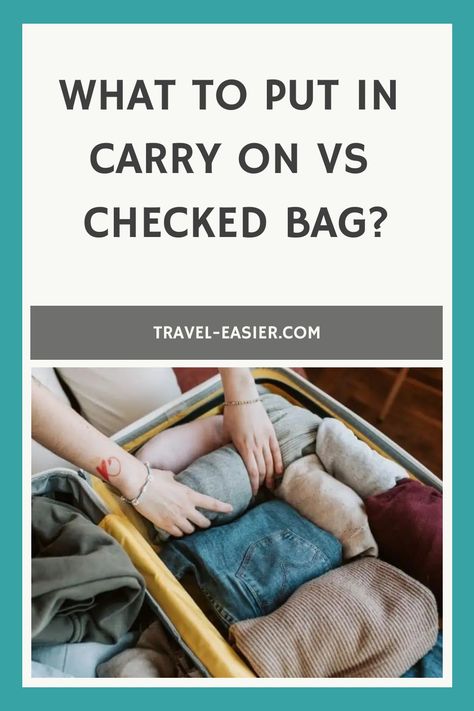 [object Object] Checked Bag Packing List, What To Put In A Carry On, How To Pack Checked Luggage, Hand Carry Luggage, Traveling By Plane, Underseat Carry On, Carryon Bag, Inflatable Pillow, Checked Baggage