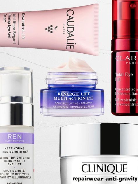 12 Creams That Are Basically an Eye Lift in a Bottle Sephora Eye Cream, Chanel Eye Cream, Eye Lift Cream, Best Under Eye Cream, Eye Firming, Firming Eye Cream, Serum Cream, Under Eye Puffiness, Eye Lift