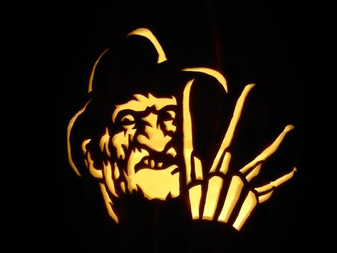 Freddie Krueger | Now on facebook: facebook.com/pumpkinwayne… | PumpkinWayne | Flickr Slasher Pumpkin Carving, Freddy Pumpkin Carving, Pumpkin Carving Ideas Freddy Kruger, Freddy Krueger Pumpkin Stencil, Freddy Krueger Pumpkin Carving, Freddy Krueger Pumpkin, Pumpkin Carving Freddy Kruger, Horror Movie Pumpkin Carving Stencils, Pumkin Carving Freddy Krueger