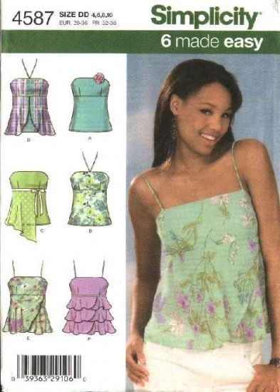 Vintage Bedsheets, Bedsheets Ideas, Tank Top Sewing, Tank Top Sewing Pattern, Women's Sewing Pattern, Top Sewing, Couture Mode, Top Sewing Pattern, Simplicity Sewing