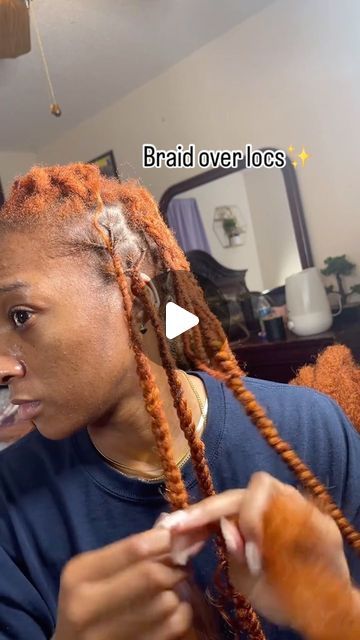 Hair Fashion/Discussions on Instagram: "Loc Baes, Way to go???? How-To Braids over locs tutorial ?? 🔥 👉  ______👉 Follow, @letstalkhairspromotes dopest hairstyles, hair fashion and discussions

📩DM FOR DIFFERENT PROMO /ADS PACKAGES AVAILABLE
______________________

✂️Featured stylist: @neethadagoat (TT)
📍: ??
DM HER👆 FOR THIS STYLE
______________________ 

IGNORE

#braids #braidstyles  #hair  #naturalhairstyles #locs    #knotlessbraids #locstarters    #locretwist  #feedins   #protectivestyles 
London Locs
London locstylist 
#letstalkhairs
#letstalkhairslon donlocs" Locs Over Braids, Knotless Braids On Locs, Braiding Over Locs, Protective Style Over Locs, Locs Extension Hairstyles For Women, Knotless Over Locs, Styles Over Locs With Weave, Cute Dread Hairstyles, Women Loc Styles Hairstyles