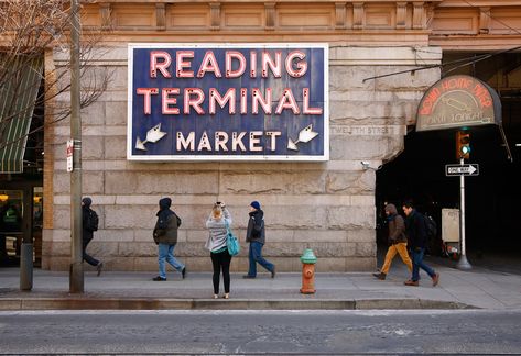 A look inside Reading Terminal Market in Philadelphia Reading Terminal Market, Pennsylvania Travel, Philadelphia Pennsylvania, Travel Places, Philadelphia Pa, Oh The Places Youll Go, Meeting People, Places To Eat, East Coast