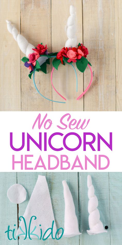 How to make a unicorn horn headband. Using felt and dollar store headbands, make these adorable unicorn horns for costumes, dress up, or party favors. Free Printable Unicorn Headband, Making A Unicorn Horn, Unicorn Dress Up, How To Make Unicorn Horn, Unicorn Horn Template, Unicorn Headband Diy, Store Headbands, Diy Unicorn Horn, Diy Unicorn Horns