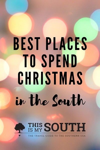 If you’re looking for a unique way to spend the holidays, the south has plenty to offer those who want to celebrate the season. This guide from This Is My South will make sure you know exactly where the holiday magic happens in the South! While you can find light displays, tree lightings and ice skatings in most major cities, these experiences are more unique to their respective locations. #christmas #travel #travelguide #holidaytravel Christmas In The South, Christmas Traditions Around The World, Polar Express Train Ride, Decorating A Christmas Tree, Polar Express Train, Southern Usa, Girls Weekend Getaway, Southern Travel, Southern Christmas