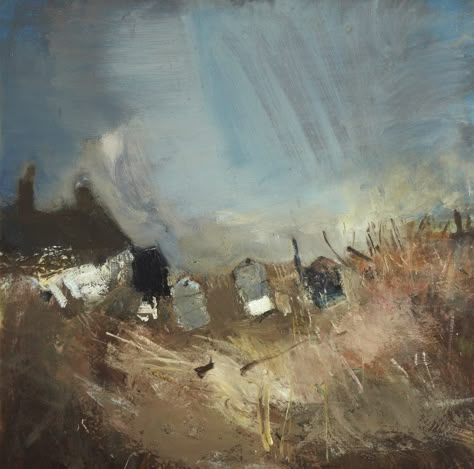 Joan Eardley, Aberdeen Art Gallery, Glasgow School Of Art, Scottish Art, Scottish Artists, Abstract Art Landscape, Abstract Landscape Painting, British Artist, Student Art