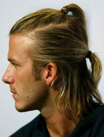 David Beckham Haircuts Hair Styles David Beckham Long Hair, David Beckham Haircut, Beckham Haircut, David Beckham Hairstyle, Beckham Hair, Tan Skin Blonde Hair, Pony Hairstyles, Guy Haircuts Long, Men's Long Hairstyles