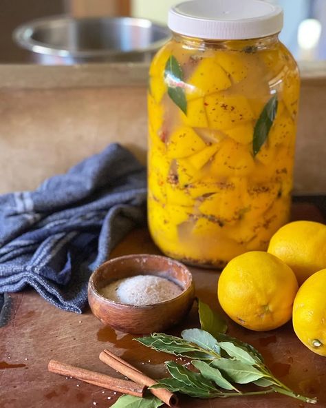 How to Make and Use Preserved Lemons (Fermented Lemons) Whole Lemon Recipes, Fermented Lemons, Preserving Lemons, Preserved Lemons Recipes, Lemon Hummus, Fermented Honey, Chicken Tagine, Preserved Lemon, African Cooking