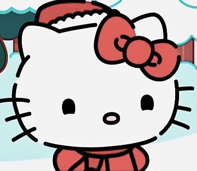 Matching Pfp Friends Christmas, Pfp Hello Kitty Black, Christmas Pfp Hello Kitty, Hello Kitty Christmas Pfp, Hello Kitty Pfp Y2k, Cute Christmas Pfp, Pfp Hello Kitty, Pfp Y2k, Y2k Christmas