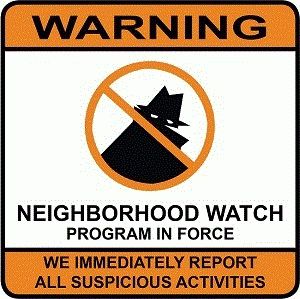 Neighborhood Watch Sign, Neighborhood Watch, Crowd Control, Police Dept, Health App, Home Defense, Guest Speakers, Protecting Your Home, Emergency Preparedness