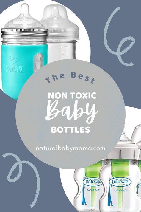 Best Bottles For Newborns, Bottle Organization, Baby Bottle Organization, Baby Hospital Bag Checklist, Nontoxic Baby Products, Bottles For Breastfed Babies, Best Baby Bottles, Baby Hospital Bag, Glass Baby Bottles