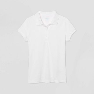 Girls' School Uniform Shirts : Target Polo Shirt Girl, Grey Shirt Dress, Polo Design, Layering Tank Tops, White Collared Shirt, Uniform Shirts, Cheesecake Factory, Bulk Candy, Jack White