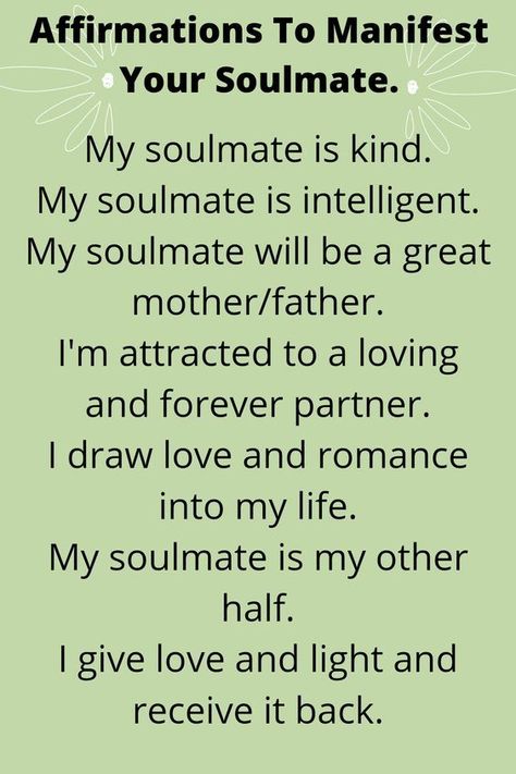 Manifestation Soul Mates, Soul Mate Affirmations, Manifest Boyfriend Affirmations, Boyfriend Affirmation, Find Soulmate, Soulmate Affirmations, Karma Spell, Manifest Soulmate, Manifestation Methods