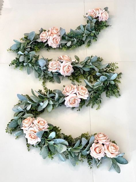 Eucalyptus Garland, Blush Garland, Lambs Ear Garland, Wedding Centerpiece, Arch Flowers, Pink Rose Garland, Greenery Garland, Pink Garland, - Etsy Lambs Ear Garland, Pink Rose Garland, Pink Garland, Arch Flowers, Eucalyptus Garland, Rose Garland, Greenery Garland, Lambs Ear, Garland Wedding