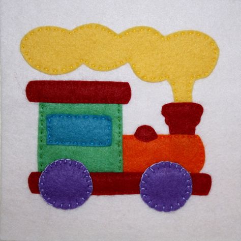 Train Applique, Wee Folk Art, Train Ornament, Baby Applique, Wee Folk, Quiet Book Patterns, Santa's Workshop, Applique Quilt Patterns, Applique Templates