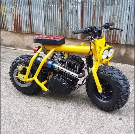 Mini Motorcycle, Mini Bikes, Custom Sport Bikes Motorcycles, Custom Mini Bike, Mini Motorbike, Small Motorcycles, Vespa Scooter, Mini Chopper, Fat Tire Bikes