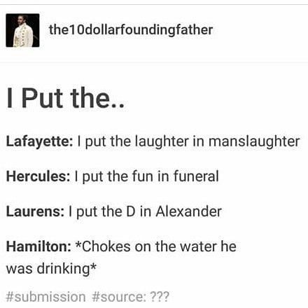 Lams Hamilton, Hamilton Comics, Theatre Jokes, Hamilton Quotes, Musicals Funny, Hamilton Jokes, Hamilton Lin Manuel, Hamilton Fanart, Aaron Burr