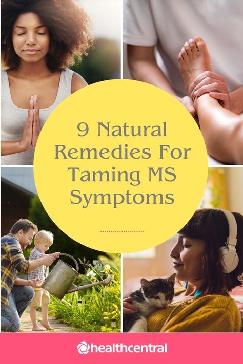 MS is a disease of the central nervous system—which means natural remedies can’t treat the disease itself. But they *can* help manage your symptoms and improve your quality of life. Here's what to try, from dietary upgrades to mental health hacks. Say ahhhhhh. #ms #msawareness #multiplesclerosis #mswarrior #invisibleillness Ms Symptoms Natural Remedies, Ms Treatments, Ms Symptoms, Ms Awareness, Multiple Sclerosis Awareness, Health Hacks, A Pill, Alternative Treatments, Central Nervous System