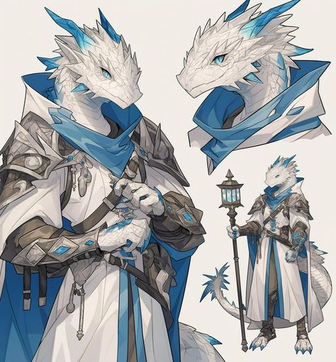 Something Different Sunday, various artworks for your pleasure. - art post - Imgur Winter Wolf Dnd, Tyraxes Dragon, Dnd Smuggler, D&d Gods, Silver Dragonborn Paladin, Ice Dragonborn, White Dragonborn Dnd, Blue Dragonborn Dnd, D&d Dragonborn