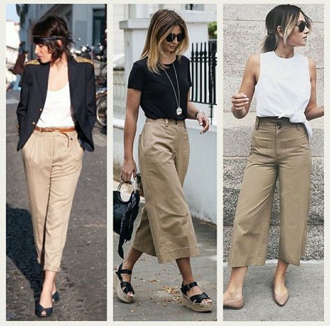 Korean Home Wear, Beige Pants Outfit, Beige Linen Pants, Minimal Stil, Khakis Outfit, Chic Work Outfit, Pijamas Women, Capsule Wardrobe Women, Home Wear Women