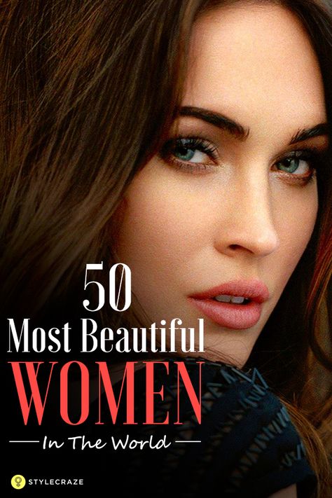 Women should not be just beautiful, but smart as well. Here I present to you the top 50 beautiful women, though not all are known to the rest of the world. These ladies made the world go crazy with their aura and magic. Have a quick look Half Bun Hairstyles, Style Inspiration Classic, Celebrities Before And After, Dating Girls, Beauty Icons, Top 50, Viral Pins, Beauty Inspiration, Beautiful World