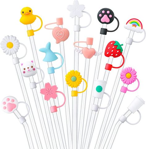 Drink Topper, Reusable Drinking Straw, Party Bags Kids, Toddler Cup, Drinking Straw, Drink Straw, The Krazy Coupon Lady, Rainbow Cat, Krazy Coupon Lady