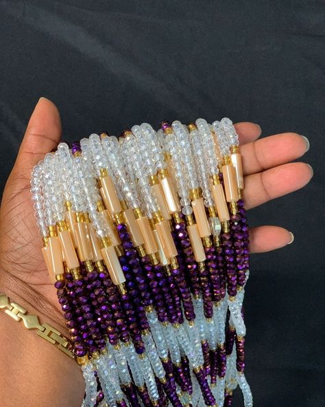 Waist beads 😋😋😋😋 Swipe right for more design Price N3,500 upwards Please note plus size (40 inches and above)attracts additional fee Available in wholesale and retail price(s) ________________________________ . How to Make an Order. . . 1. Send an Instagram direct message (DM) Teewany_beads or our WhatsApp +2349036117646 . 2. Send a screenshot of the item(s) you want to purchase with the color and size. 3. Make payment after confirming it is available. 4. Provide your delivery details w... Waist Bead Outfit Ideas, Crystal Waist Beads, Waist Beads African, Beads Waist, Instagram Direct Message, African Waist Beads, Waist Jewelry, Black Couple Art, Beads Craft Jewelry