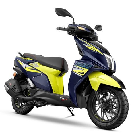 The TVS Ntorq 125 XT scooter made its debut on the Indian two-wheeler market today. The model comes with a price tag of Rs 1.03 lakh, and it has already begun to arrive at dealerships. It’s worth noting that this scooter’s eye-catching feature is its bright green paint scheme with updated designs. Not only that, […] The post 2022 TVS Ntorq 125 XT Launched Rs 1.03 Lakh appeared first on Autobizz. Tvs Ntorq 125 Xt, Ntorq 125 Tvs, Bright Green Paint, Buddha Tattoo Sleeve, Tvs Motor Company, Led Projector Lights, Hero Motocorp, Tube Chassis, Celebrity Cars