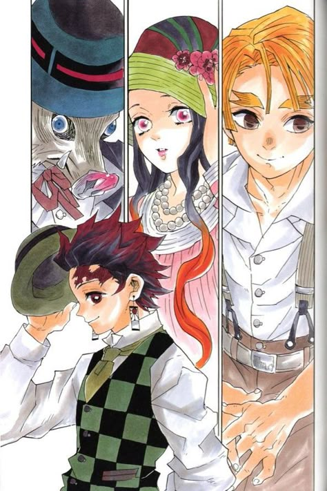 Demon Slayer Official Art, Kny Official Art, Kamaboko Squad, Demon Slayer Manga, Demon Slayer Art, Demon Slayer Stuff, Hello Kitty Iphone Wallpaper, Manga Anime One Piece, Manga Covers