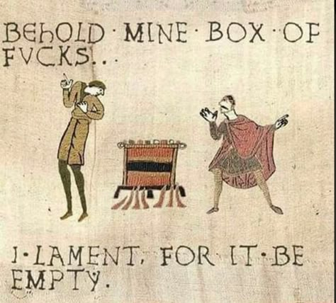 Funny Medieval, Medieval Memes, Classical Art Memes, Bayeux Tapestry, Super Funny Memes, Medieval Tapestry, Funny Reaction Pictures, Art Memes, Made Me Laugh