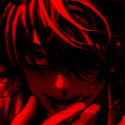 Scene Icons, Red Aesthetic Grunge, Yandere Boy, Red Icons:), Dark Anime Guys, Anger Issues, Dark Art Illustrations, Scary Art, Red Art